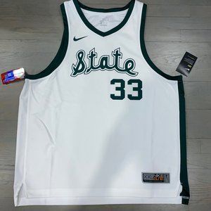 Nike Michigan State #33 Magic Johnson Jersey XXL